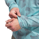 adidas Go-To Printed 1/4 Zip Pullover - Mint Ton