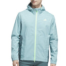 adidas RAIN.RDY Ultimate365 Tour Climaproof+ Waterproof Rain Suit - Mint Ton/Grey One