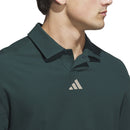 adidas Beyond Long Sleeve Loose Fit Polo Shirt - Aurora Ivy