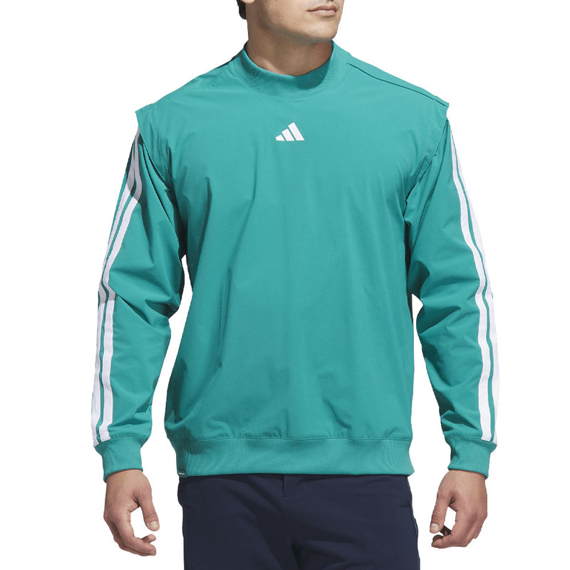 adidas Beyond Twistweave Hybrid Loose Sweatshirt - Pure Teal