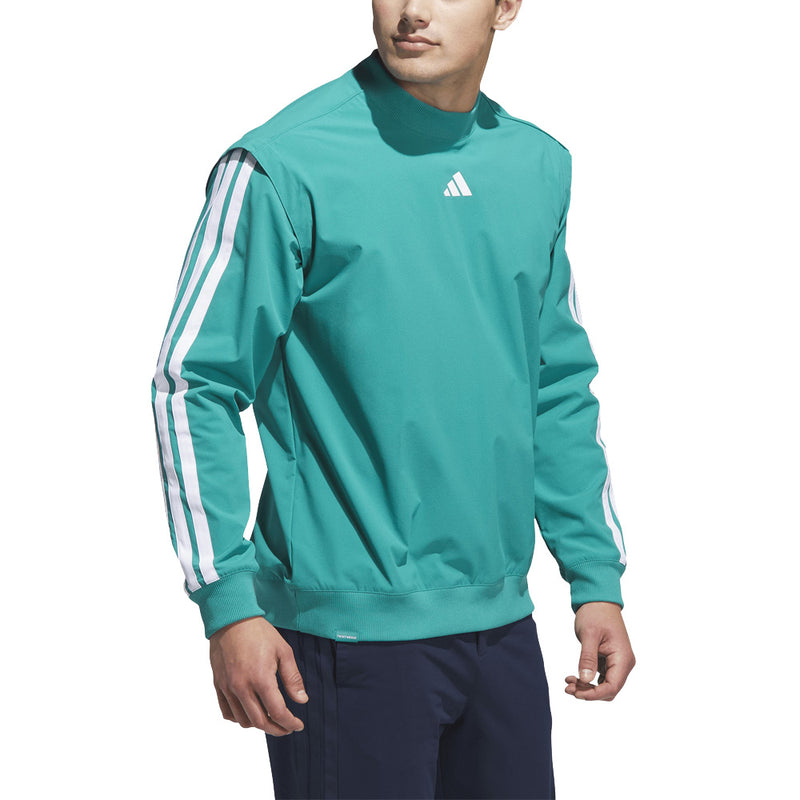 adidas Beyond Twistweave Hybrid Loose Sweatshirt - Pure Teal