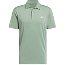 adidas Ultimate365 Solid LC Polo Shirt - Silver Green