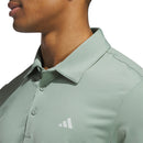 adidas Ultimate365 Solid LC Polo Shirt - Silver Green