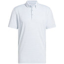 adidas Ultimate365 Stripe Polo Shirt - Wonder Blue/White