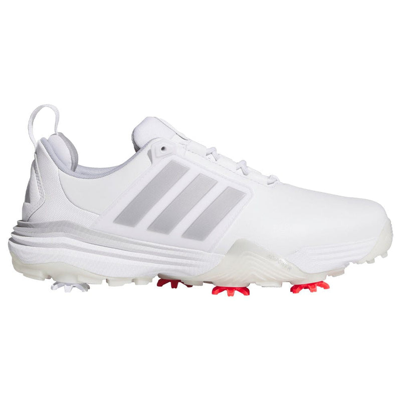adidas Adipower 26 Waterproof Spiked Shoes - Cloud White/Silver Met./Halo Silver