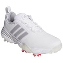 adidas Adipower 26 Waterproof Spiked Shoes - Cloud White/Silver Met./Halo Silver