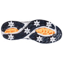 adidas Adipower 26 Waterproof Spiked Shoes - Cloud White/Collegiate Navy/Lucid Orange