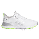 adidas R2C Boa Waterproof Spiked Shoes - Cloud White/Silver Met./Lucid Lemon