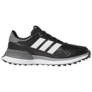 adidas S2G 26 Junior Waterproof Spikeless Golf Shoes - Core Black/Cloud White/Grey Four
