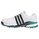 adidas Tour360 24 Spiked Waterproof Shoes - Ftwr White/Core Black/Aurora Ivy