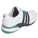 adidas Tour360 24 Spiked Waterproof Shoes - Ftwr White/Core Black/Aurora Ivy