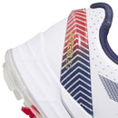 adidas Adizero ZG Spikeless Waterproof Shoes - White/Dark Blue/Red