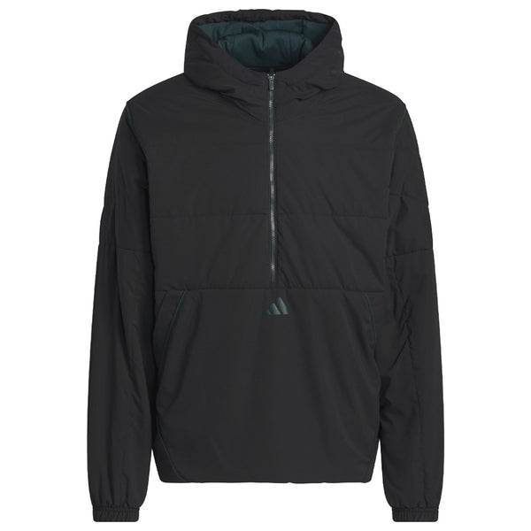 adidas Beyond Twistweave Half-Zip Filled Loose Jacket - Black