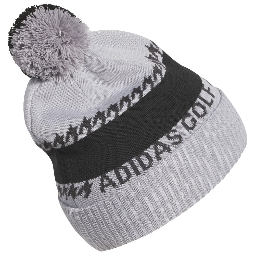 adidas Cold.rdy 3- Stripes Pom Beanie - Glory Grey