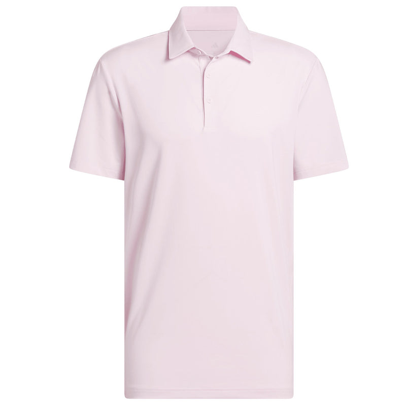 adidas Ultimate365 Solid Polo Shirt - Clear Pink