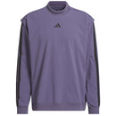 adidas Beyond Twistweave Hybrid Loose Sweatshirt - Preloved Violet