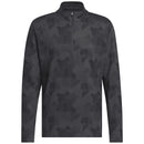adidas Go-To Printed 1/4 Zip Pullover - Black