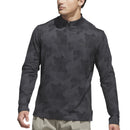 adidas Go-To Printed 1/4 Zip Pullover - Black