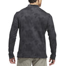 adidas Go-To Printed 1/4 Zip Pullover - Black