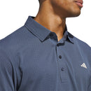 adidas Ultimate365 Tour Texture LC Polo Shirt - Collegiate Navy