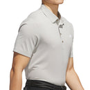 adidas Ultimate365 Tour Texture LC Polo Shirt - Putty Beige