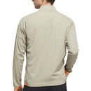 adidas Ultimate365 Durable Water Repellent Wind Quarter-Zip - Wonder Cargo/Lucid Orange
