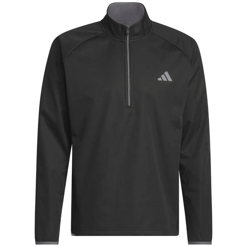 adidas Ultimate365 Durable Water Repellent Wind Quarter-Zip - Black/Grey Five