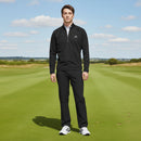 adidas Ultimate365 Durable Water Repellent Wind Quarter-Zip - Black/Grey Five