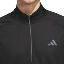 adidas Ultimate365 Durable Water Repellent Wind Quarter-Zip - Black/Grey Five