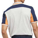 adidas Beyond Vent Twistknit Polo Shirt - Orbit Grey/Collegiate Navy