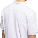 adidas Beyond The Course Vent Twistknit Polo Shirt - White/White