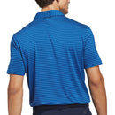 adidas Performance Two-Color Stripe Polo Shirt - Dusky Petrol/Lucid Ray Blue