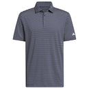 adidas Performance Two-Color Stripe Polo Shirt - Collegiate Navy/White