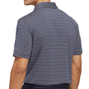 adidas Performance Two-Color Stripe Polo Shirt - Collegiate Navy/White