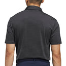 adidas Performance Two-Color Stripe Polo Shirt - Carbon/Black