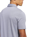 adidas Performance Textured Polo Shirt - White/Collegiate Navy
