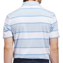 adidas Ultimate365+ Jumbo Stripe Climacool Polo Shirt - Crystal Sky/White