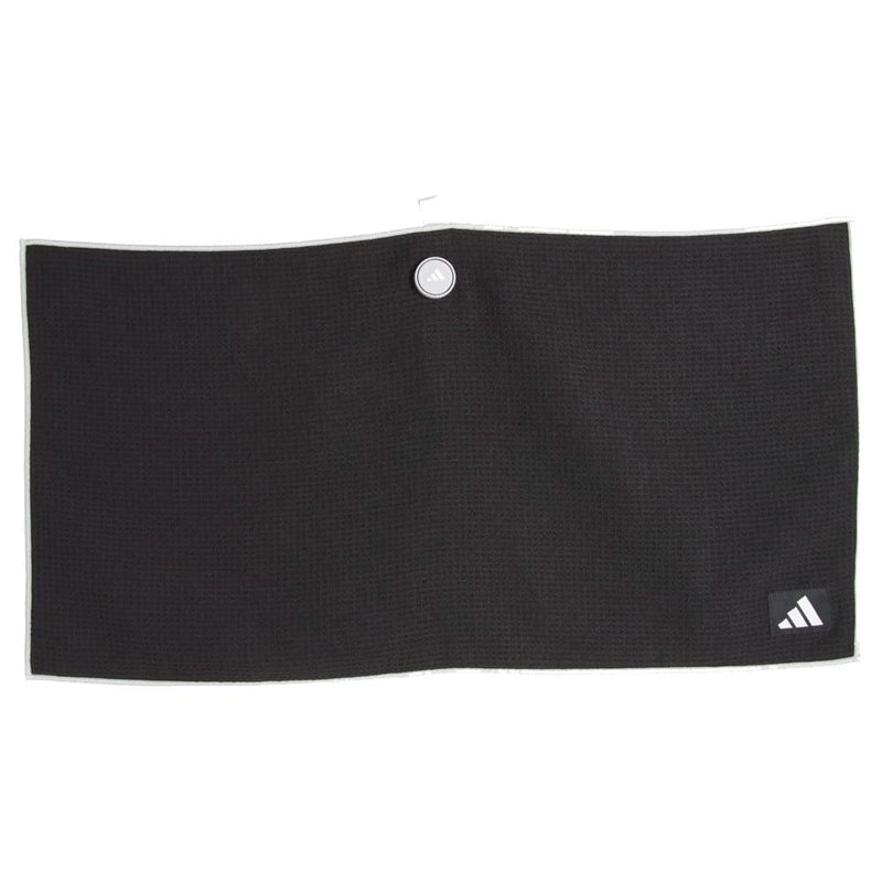 adidas Magnetic Microfiber Players Cart Towel - Black