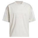 adidas Beyond Graphic Short Sleeve Crewneck Pullover - Wonder Alumina