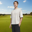 adidas Beyond Graphic Short Sleeve Crewneck Pullover - Wonder Alumina