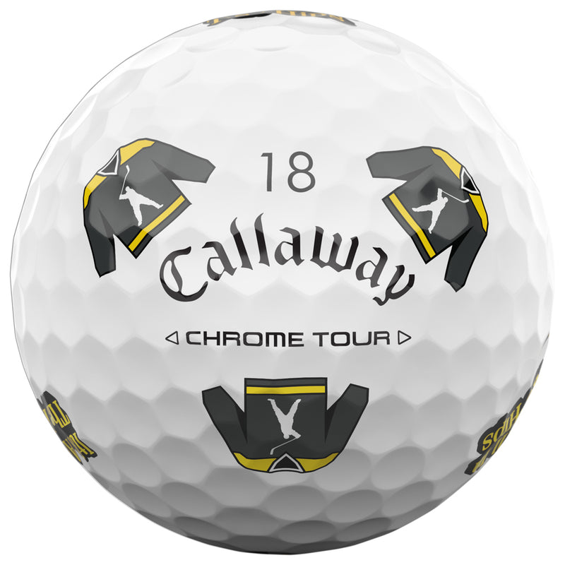 Callaway Chrome Tour Happy Gilmore 2 "It's All In the Hips" Golf Balls - 12 Pack
