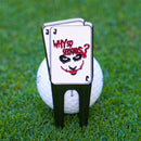 Skins Golf Pitch Mark Repairer - Joker Cards
