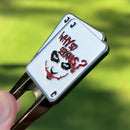 Skins Golf Pitch Mark Repairer - Joker Cards