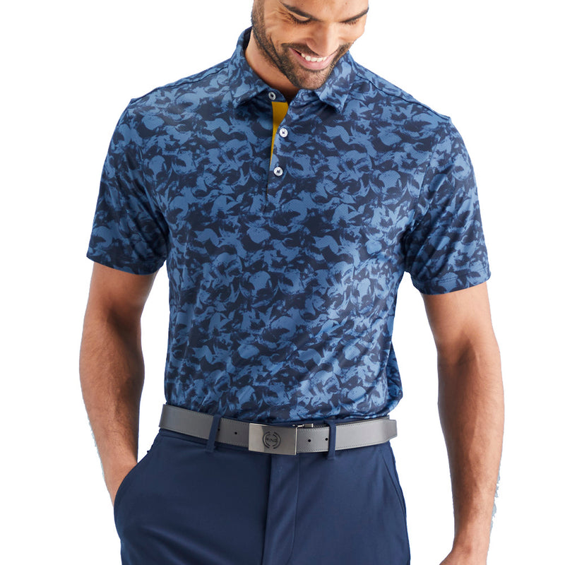 Ping Julian Polo Shirt - Blue Fusion Multi
