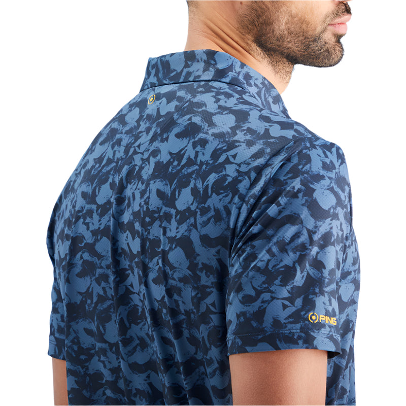Ping Julian Polo Shirt - Blue Fusion Multi