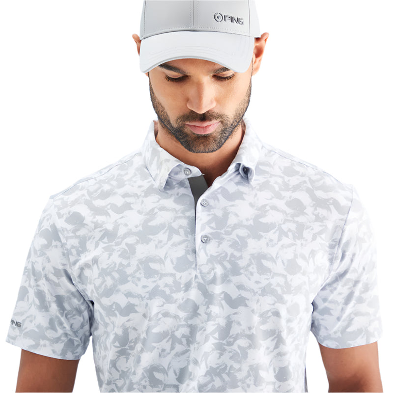 Ping Julian Polo Shirt - Silver Multi