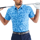Ping Julian Polo Shirt - Tidal Blue Multi