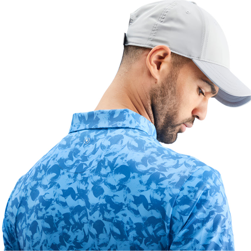 Ping Julian Polo Shirt - Tidal Blue Multi