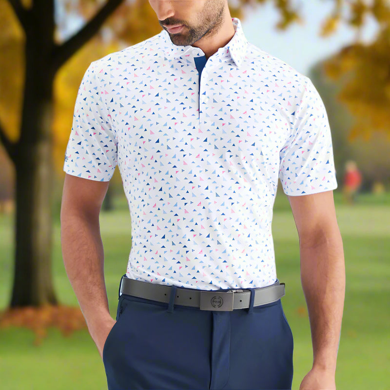 Ping Julian Polo Shirt - White Multi