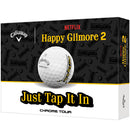 Callaway Chrome Tour Happy Gilmore 2 "Just Tap It In" Golf Balls - 12 Pack